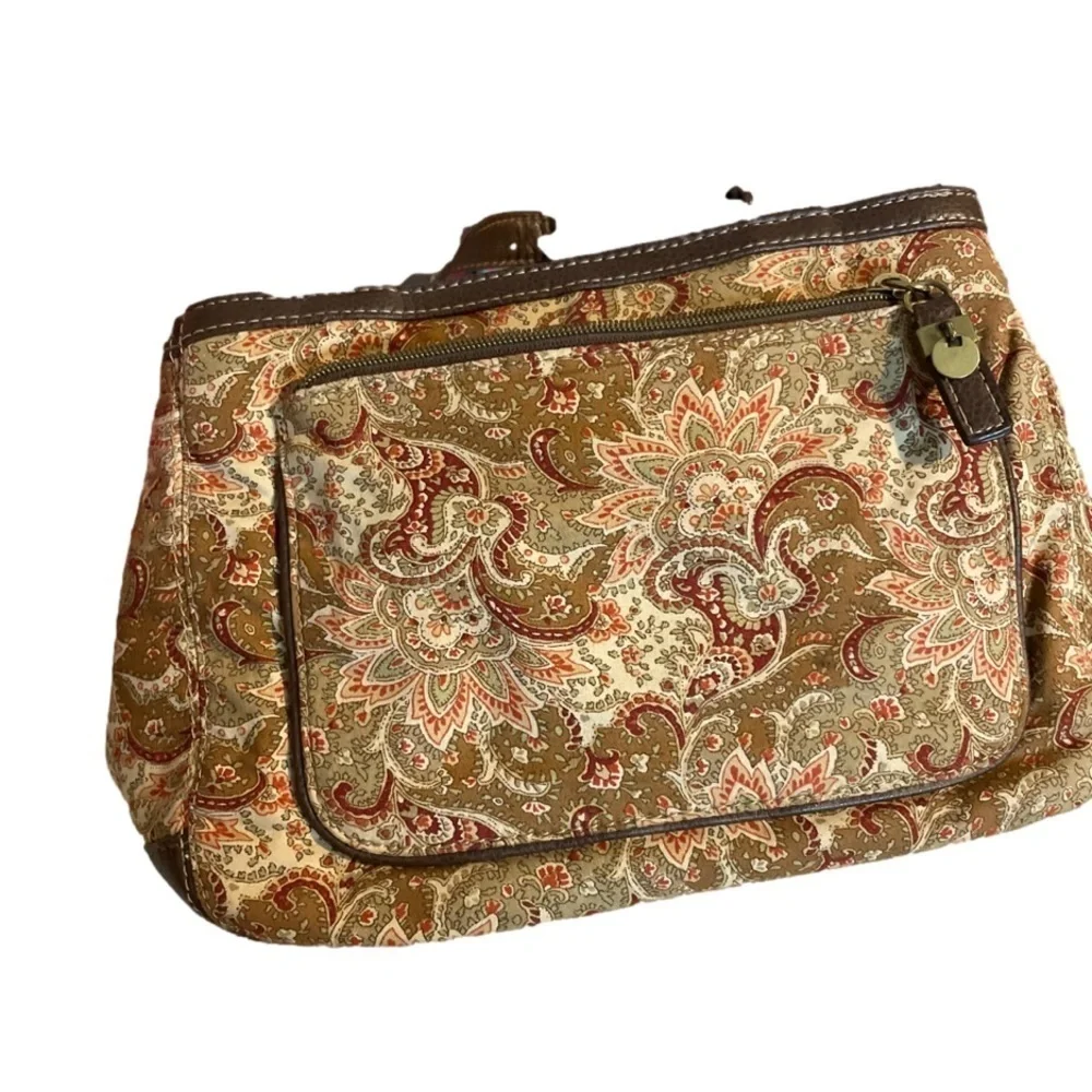 Relic by Fossil Vintage Paisley Leather purse - Picture 2 of 13